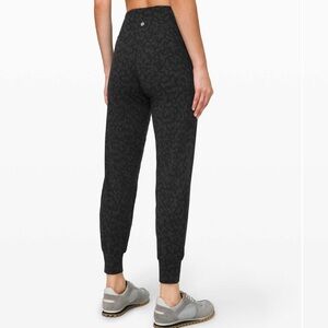 Lululemon Align Jogger Pants Leggings 28" Formation Camo Deep Coal Multi Black 6